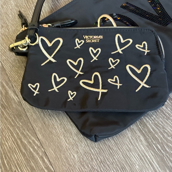 Victoria's Secret Black and Gold Clutch Set - Picture 2 of 4